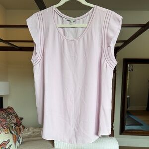 Joie Light Pink Sleeveless Blouse